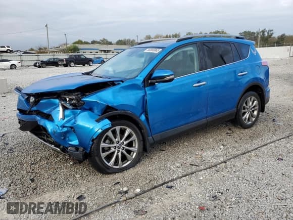 ✅ 2017 Toyota RAV4 Limited • VIN: 2T3YFREV2HW379679 • Lot: 86800965. Listed on Copart with 37,226 mi. Free auction sales archive from the USA and detailed vehicle history report at DreamBid. Image 1.
