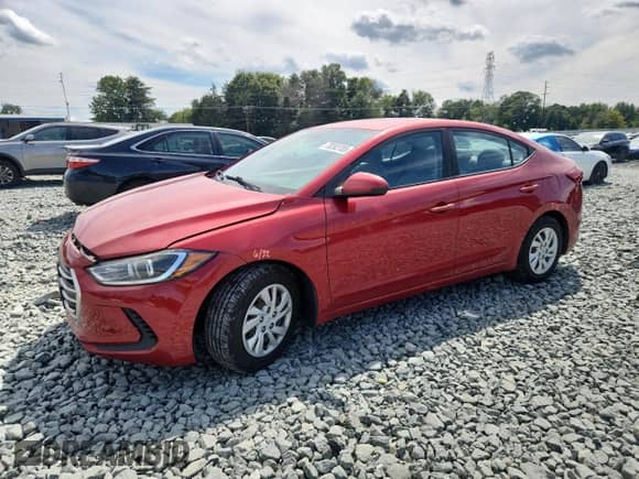 2017 Hyundai Elantra SE with VIN 5NPD74LF9HH183885, listed as a Copart auction lot 70392785 with 138,326 mi miles and Salvage title. Bid and sale history available at DreamBid. Image 1.