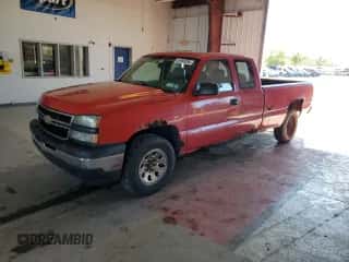 2007 Chevrolet Silverado 1500 Work Truck z VIN 1GCEK19V37E124202, wystawiony jako Copart lot #83988255 z przebiegiem 196 228 mil mil oraz Czysty tytuł • Clean title. Historia ofert i sprzedaży dostępna na DreamBid. Obrazek 1.