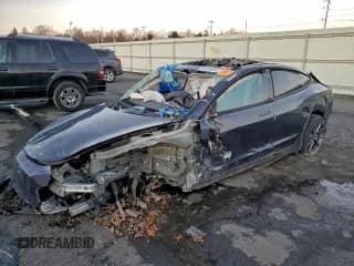 ✅ 2022 Tesla Model 3 Long Range • VIN: 5YJ3E1EB7NF127173 • Лот: 95528655. Опубликован ранее на Copart с пробегом Не указан. Бесплатный доступ к архиву аукционных продаж из США и подробный отчёт об истории автомобиля на DreamBid. Изображение 1.