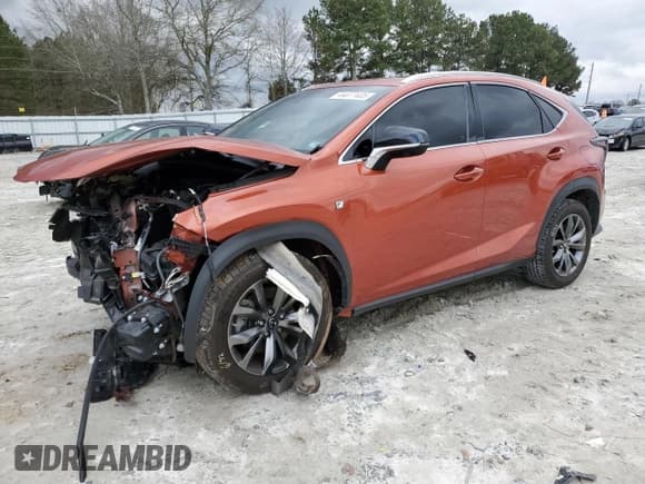 ✅ 2020 Lexus NX 300 F Sport • VIN: JTJSARBZ0L2171729 • Лот: 44077405. Опубликован ранее на Copart с пробегом 47 657 миль. Бесплатный доступ к архиву аукционных продаж из США и подробный отчёт об истории автомобиля на DreamBid. Изображение 1.