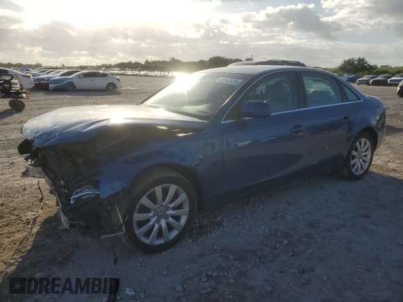 ✅ 2009 Audi A4 Premium Plus • VIN: WAULK78K39N007835 • Лот: 82560325. Опубликован ранее на Copart с пробегом 131 461 миль. Бесплатный доступ к архиву аукционных продаж из США и подробный отчёт об истории автомобиля на DreamBid. Изображение 1.