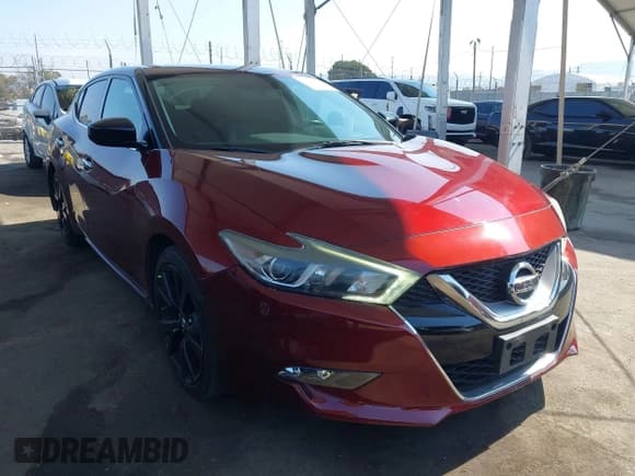 ✅ 2017 Nissan Maxima S • VIN: 1N4AA6AP0HC449856 • Lot: 42782937. Listed on IAAI with 84,308 mi. Free auction sales archive from the USA and detailed vehicle history report at DreamBid. Image 1.