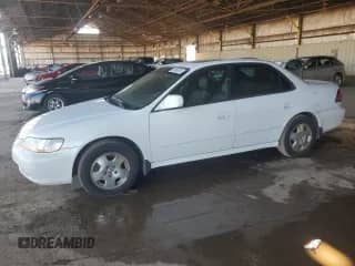 2002 Honda Accord EX с VIN 1HGCG16522A056098, выставлен на аукционе Copart как лот 82489245 с пробегом 124 846 миль миль и Чистый • Clean title. История ставок и продаж доступна на DreamBid. Изображение 1.