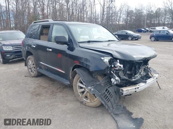 ✅ 2010 Lexus LX 570 • VIN: JTJHY7AX8A4053567 • Lot: 41726771. Listed on IAAI with 141,152 mi. Free auction sales archive from the USA and detailed vehicle history report at DreamBid. Image 1.
