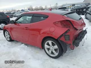 ✅ 2013 Hyundai Veloster w/Black Int • VIN: KMHTC6AD4DU088120 • Lot: 45381415. Listed on Copart with 137,319 mi. Free auction sales archive from the USA and detailed vehicle history report at DreamBid. Image 2.