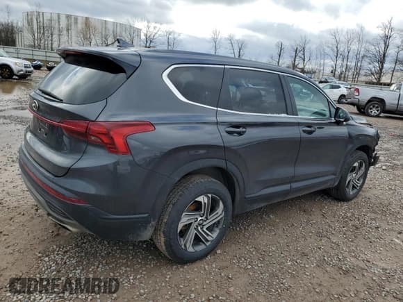 ✅ 2021 Hyundai Santa Fe SE • VIN: 5NMS1DAJ4MH348197 • Lot: 92784185. Listed on Copart with 126,822 mi. Free auction sales archive from the USA and detailed vehicle history report at DreamBid. Image 3.