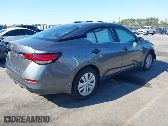 ✅ 2024 Nissan Sentra S • VIN: 3N1AB8BV7RY362905 • Lot: 43534450. Listed on IAAI with 4,005 mi. Free auction sales archive from the USA and detailed vehicle history report at DreamBid. Image 4.