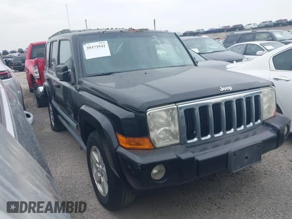 ✅ 2008 Jeep Commander Sport • VIN: 1J8HG48K18C114216 • Lot: 39373542. Listed on IAAI with 168,064 mi. Free auction sales archive from the USA and detailed vehicle history report at DreamBid. Image 1.