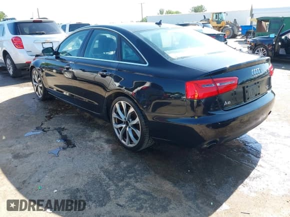 ✅ 2013 Audi A6 Premium Plus • VIN: WAUGGAFC7DN155006 • Lot: 42535357. Listed on IAAI with 163,235 mi. Free auction sales archive from the USA and detailed vehicle history report at DreamBid. Image 3.