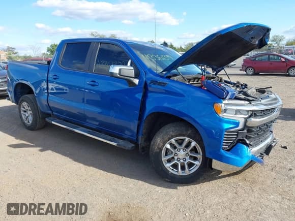 ✅ 2022 Chevrolet Silverado 1500 LT • VIN: 3GCUDDED2NG536783 • Лот: 43361379. Опубликован ранее на IAAI с пробегом 65 489 миль. Бесплатный доступ к архиву аукционных продаж из США и подробный отчёт об истории автомобиля на DreamBid. Изображение 1.