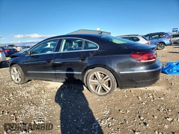 ✅ 2013 Volkswagen CC R-Line • VIN: WVWBP7AN4DE510562 • Lot: 82772535. Listed on Copart with Not provided. Free auction sales archive from the USA and detailed vehicle history report at DreamBid. Image 2.