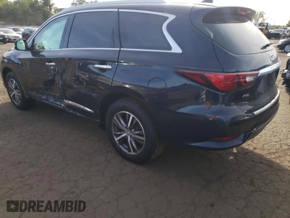 ✅ 2019 Infiniti QX60 Luxe • VIN: 5N1DL0MMXKC522637 • Lot: 84186425. Listed on Copart with 69,385 mi. Free auction sales archive from the USA and detailed vehicle history report at DreamBid. Image 2.