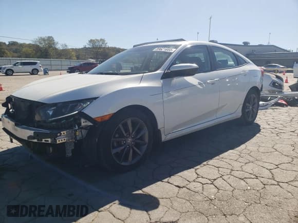 ✅ 2021 Honda Civic EX • VIN: 19XFC1F38ME002066 • Lot: 89621655. Wystawiony na Copart z przebiegiem 51 981 mil. Bezpłatny archiwum sprzedaży aukcyjnych z USA i szczegółowy raport historii pojazdu na DreamBid. Zdjęcie 1.