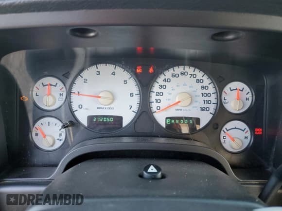 ✅ 2005 Dodge 1500 SLT • VIN: 1D7HA18N65S251676 • Лот: 76995544. Опубликован ранее на Copart с пробегом 272 050 миль. Бесплатный доступ к архиву аукционных продаж из США и подробный отчёт об истории автомобиля на DreamBid. Изображение 9.