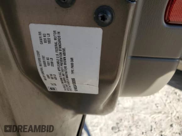 2000 Chevrolet Malibu LS z VIN 1G1NE52J4Y6303956, wystawiony jako Copart lot #83049134 z przebiegiem 146 425 mil mil oraz Czysty tytuł • Clean title. Historia ofert i sprzedaży dostępna na DreamBid. Obrazek 12.