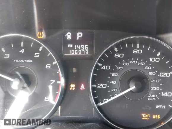 ✅ 2012 Subaru Outback Limited • VIN: 4S4BRBLC6C3251734 • Лот: 43637070. Опубликован ранее на IAAI с пробегом 186 973 миль. Бесплатный доступ к архиву аукционных продаж из США и подробный отчёт об истории автомобиля на DreamBid. Изображение 7.