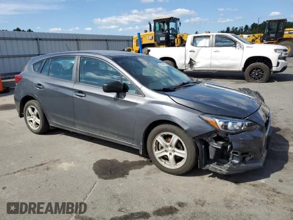 ✅ 2018 Subaru Impreza • VIN: 4S3GTAA68J3739681 • Lot: 80309195. Listed on Copart with 105,041 mi. Free auction sales archive from the USA and detailed vehicle history report at DreamBid. Image 4.