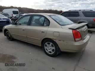 2002 Hyundai Elantra GLS with VIN KMHDN45D02U461423, listed as a Copart auction lot 78958774 with 175,810 mi miles and Clean title. Bid and sale history available at DreamBid. Image 2.