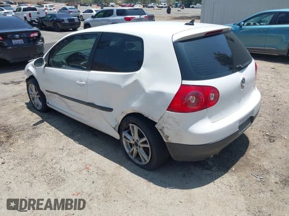 ✅ 2008 Volkswagen Rabbit S • VIN: WVWAB71K18W224054 • Lot: 42473983. Listed on IAAI with 168,292 mi. Free auction sales archive from the USA and detailed vehicle history report at DreamBid. Image 3.