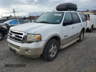 ✅ 2007 Ford Expedition Eddie Bauer • VIN: 1FMFU18527LA55249 • Lot: 91646765. Listed on Copart with 176,557 mi. Free auction sales archive from the USA and detailed vehicle history report at DreamBid. Image 1.