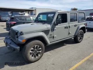 ✅ 2023 Jeep Wrangler Willys Sport • VIN: 1C4HJXDM6PW583932 • Lot: 75165174. Listed on Copart with 7,624 mi. Free auction sales archive from the USA and detailed vehicle history report at DreamBid. Image 1.