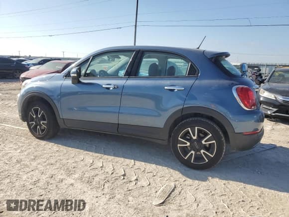 ✅ 2017 FIAT 500X Pop • VIN: ZFBCFXAB7HP612528 • Lot: 46223175. Listed on Copart with 43,454 mi. Free auction sales archive from the USA and detailed vehicle history report at DreamBid. Image 2.