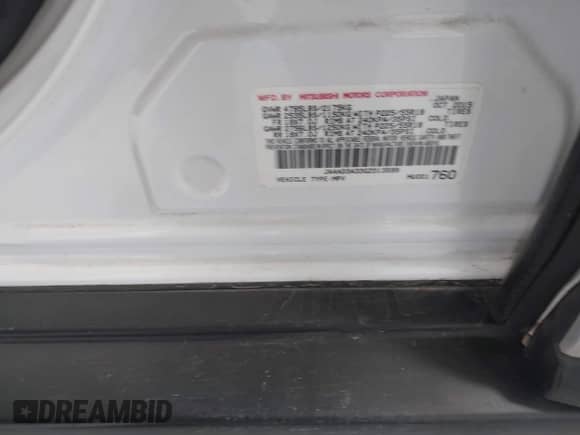 2016 Mitsubishi Outlander SE z VIN JA4AD3A33GZ013599, wystawiony jako IAAI lot #42884420 z przebiegiem 137 821 mil mil oraz . Historia ofert i sprzedaży dostępna na DreamBid. Obrazek 9.