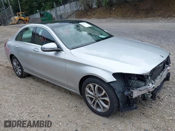 ✅ 2017 Mercedes-Benz C 300 • VIN: WDDWF4KBXHR305193 • Lot: 42766152. Listed on IAAI with 54,781 mi. Free auction sales archive from the USA and detailed vehicle history report at DreamBid. Image 1.