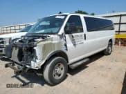 ✅ 2023 Chevrolet Express Passenger LS • VIN: 1GAZGNFP6P1175077 • Лот: 67916425. Опубликован ранее на Copart с пробегом 48 123 миль. Бесплатный доступ к архиву аукционных продаж из США и подробный отчёт об истории автомобиля на DreamBid. Изображение 1.