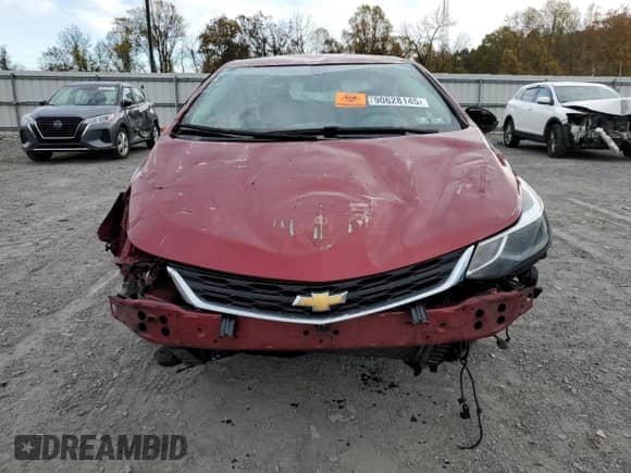 ✅ 2017 Chevrolet Cruze LT • VIN: 3G1BE5SM2HS572207 • Лот: 90628145. Опубликован ранее на Copart с пробегом Не указан. Бесплатный доступ к архиву аукционных продаж из США и подробный отчёт об истории автомобиля на DreamBid. Изображение 5.