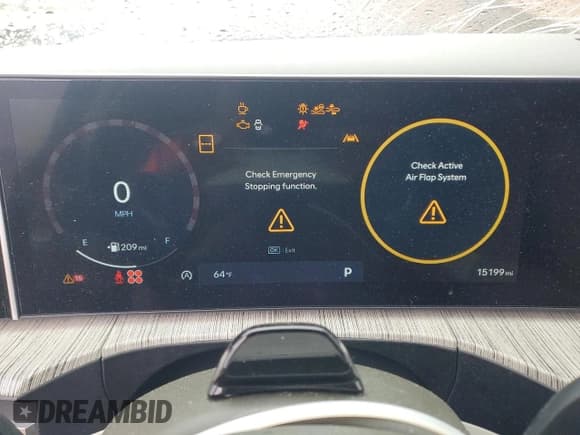 ✅ 2024 Hyundai Santa Fe Calligraphy • VIN: 5NMP54GLXRH020809 • Лот: 71134245. Опубликован ранее на Copart с пробегом 15 199 миль. Бесплатный доступ к архиву аукционных продаж из США и подробный отчёт об истории автомобиля на DreamBid. Изображение 9.