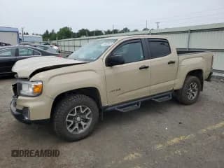✅ 2022 GMC Canyon 4WD AT4 • VIN: 1GTG6FEN7N1184388 • Лот: 60839845. Опубликован ранее на Copart с пробегом 70 917 миль. Бесплатный доступ к архиву аукционных продаж из США и подробный отчёт об истории автомобиля на DreamBid. Изображение 1.