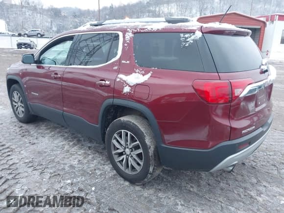 ✅ 2017 GMC Acadia SLE • VIN: 1GKKNSLS4HZ321473 • Lot: 43823727. Listed on IAAI with 138,402 mi. Free auction sales archive from the USA and detailed vehicle history report at DreamBid. Image 3.