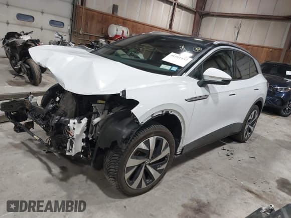 ✅ 2021 Volkswagen ID.4 Pro S • VIN: WVGUNPE28MP066343 • Lot: 41591937. Wystawiony na IAAI z przebiegiem 45 318 mil. Bezpłatny archiwum sprzedaży aukcyjnych z USA i szczegółowy raport historii pojazdu na DreamBid. Zdjęcie 2.