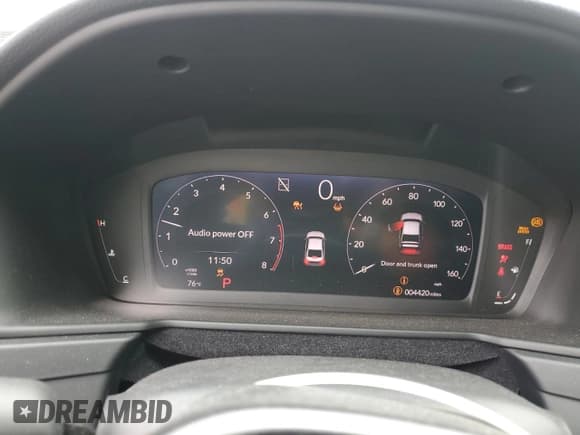 ✅ 2025 Honda Accord SE • VIN: 1HGCY1F45SA021060 • Lot: 80936275. Listed on Copart with 4,420 mi. Free auction sales archive from the USA and detailed vehicle history report at DreamBid. Image 9.