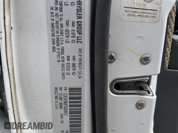 ✅ 2015 Dodge Dart SXT • VIN: 1C3CDFBB2FD222015 • Лот: 81577865. Опубликован ранее на Copart с пробегом 131 305 миль. Бесплатный доступ к архиву аукционных продаж из США и подробный отчёт об истории автомобиля на DreamBid. Изображение 12.