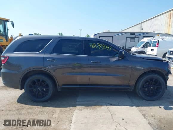 2020 Dodge Durango SXT Plus with VIN 1C4RDJAGXLC230290, listed as a IAAI auction lot 42798098 with 77,694 mi miles and . Bid and sale history available at DreamBid. Image 13.