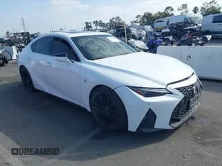 ✅ 2023 Lexus IS 350 F Sport • VIN: JTHGZ1B20P5059313 • Lot: 43642308. Listed on IAAI with 32,949 mi. Free auction sales archive from the USA and detailed vehicle history report at DreamBid. Image 1.