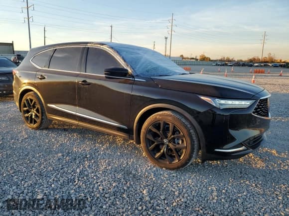 ✅ 2022 Acura MDX Technology • VIN: 5J8YE1H47NL003115 • Lot: 91877235. Listed on Copart with 60,337 mi. Free auction sales archive from the USA and detailed vehicle history report at DreamBid. Image 4.