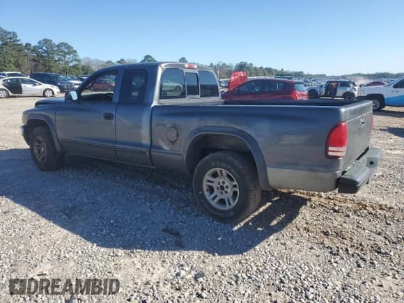 2003 Dodge Dakota SLT with VIN 1D7HL42X13S367631, listed as a Copart auction lot 47706795 with 202,616 mi miles and Salvage title. Bid and sale history available at DreamBid. Image 2.