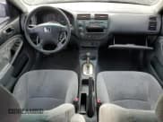 ✅ 2001 Honda Civic EX • VIN: 1HGES26721L063120 • Lot: 92315035. Listed on Copart with 156,105 mi. Free auction sales archive from the USA and detailed vehicle history report at DreamBid. Image 8.