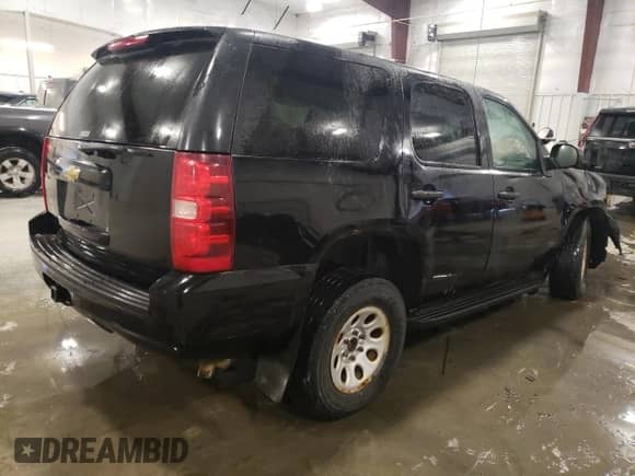2011 Chevrolet Tahoe Commercial with VIN 1GNSK2E07BR281789, listed as a Copart auction lot 85888484 with Not provided miles and Salvage title. Bid and sale history available at DreamBid. Image 3.
