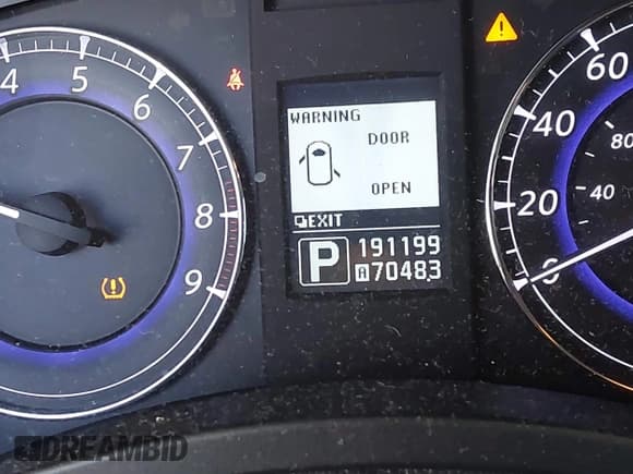 ✅ 2011 Infiniti EX Journey • VIN: JN1AJ0HP0BM800685 • Lot: 43261500. Listed on IAAI with 191,199 mi. Free auction sales archive from the USA and detailed vehicle history report at DreamBid. Image 16.