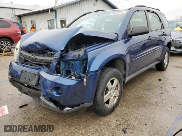 ✅ 2008 Chevrolet Equinox LS • VIN: 2CNDL23F986072723 • Лот: 84883624. Опубликован ранее на Copart с пробегом 175 785 миль. Бесплатный доступ к архиву аукционных продаж из США и подробный отчёт об истории автомобиля на DreamBid. Изображение 1.