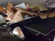 2015 Hyundai Tucson SE z VIN KM8JU3AG1FU973407, wystawiony jako Copart lot #59017604 z przebiegiem Nie podano mil oraz Szkoda całkowita • Salvage title. Historia ofert i sprzedaży dostępna na DreamBid. Obrazek 10.