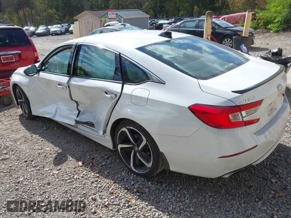 ✅ 2022 Honda Accord Sport SE • VIN: 1HGCV1F45NA014154 • Лот: 43425419. Опубликован ранее на IAAI с пробегом 41 046 миль. Бесплатный доступ к архиву аукционных продаж из США и подробный отчёт об истории автомобиля на DreamBid. Изображение 3.