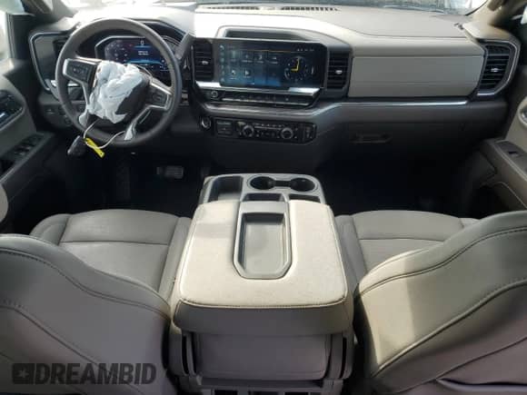 2025 Chevrolet Silverado 1500 LTZ with VIN 2GCUKGED0S1115169, listed as a Copart auction lot 71865045 with 12,571 mi miles and Salvage title. Bid and sale history available at DreamBid. Image 8.