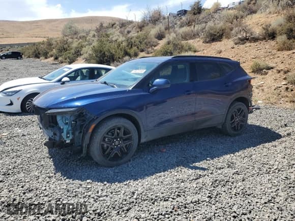✅ 2023 Chevrolet Blazer LT • VIN: 3GNKBHR40PS142219 • Lot: 69676185. Listed on Copart with 33,265 mi. Free auction sales archive from the USA and detailed vehicle history report at DreamBid. Image 1.