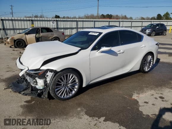 ✅ 2023 Lexus IS 300 • VIN: JTHDA1D20P5123910 • Lot: 49429445. Wystawiony na Copart z przebiegiem 18 477 mil. Bezpłatny archiwum sprzedaży aukcyjnych z USA i szczegółowy raport historii pojazdu na DreamBid. Zdjęcie 1.